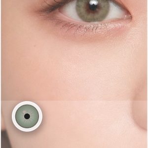 Halo Iris Green Prescription Colored Contact Lenses