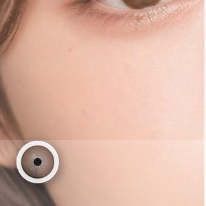 Sin Brown Prescription Colored Contact Lenses